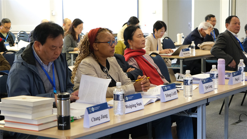 图为第十一届“世界文化发展论坛”现场。南非西开普大学孔子学院供图